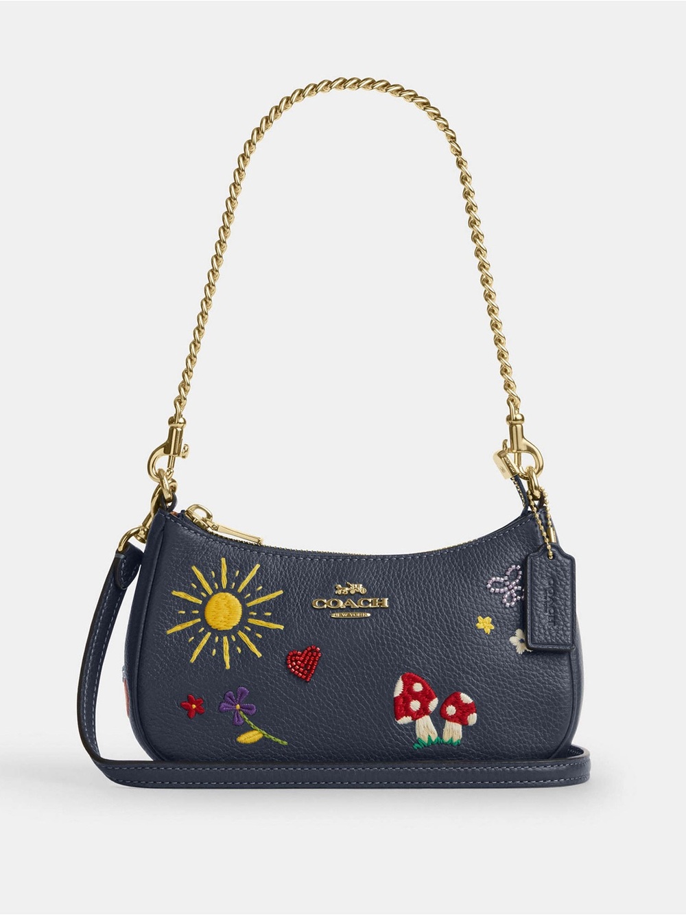 COACH Teri Mini Crossbody Bag With Embroidery